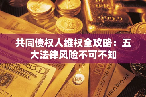北京共同债权人维权全攻略：五大法律风险不可不知