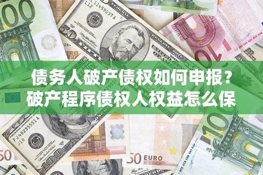 北京债务人破产债权如何申报？破产程序债权人权益怎么保障？