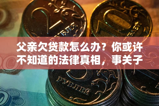北京父亲欠贷款怎么办？你或许不知道的法律真相，事关子女未来