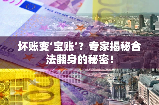 北京坏账变‘宝账’？专家揭秘合法翻身的秘密！