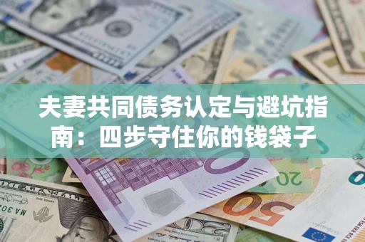 北京夫妻共同债务认定与避坑指南：四步守住你的钱袋子