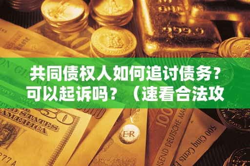 北京共同债权人如何追讨债务？可以起诉吗？（速看合法攻略）