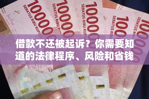 北京借款不还被起诉？你需要知道的法律程序、风险和省钱技巧